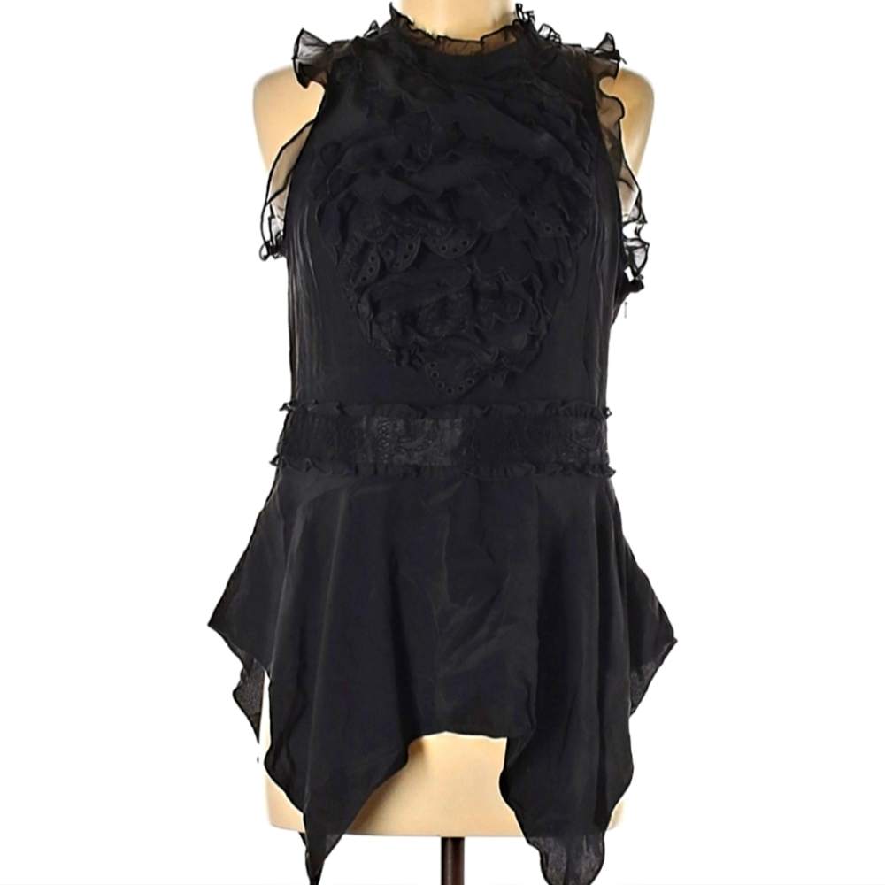 BCBGMaxazria Silk Blouse